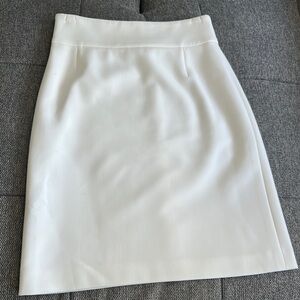 Hugo Boss White Pencil Skirt
